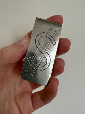 VTG Silver Money Clip